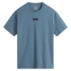 тениска,дамски,тениски,vans,flying,v,os,short,sleeve,t,shirt,blue,(m,blue)