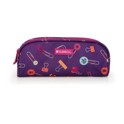канцеларски,принадлежности,gabol,diary,double,pencil,case,purple,(purple)