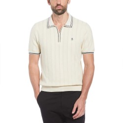 мъжки,блузи,с,яка,original,penguin,1,4,zip,tipped,short,sleeve,polo,beige