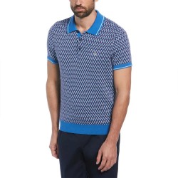 мъжки,блузи,с,яка,original,penguin,ao,jacquard,short,sleeve,polo,multicolor,(star,sapphire)