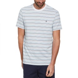 тениска,мъжки,тениски,original,penguin,coolmax,ao,jacquard,stripe,short,sleeve,t,shirt,bright,white,(white)