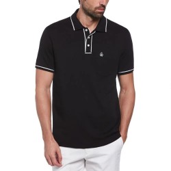 мъжки,блузи,с,яка,original,penguin,earl,organic,interlock,3d,sticker,pete,short,sleeve,polo,true,black,(black)