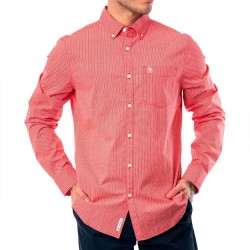 риза,с,дълъг,ръкав,мъжки,ризи,original,penguin,eco,aop,mini,geo,long,sleeve,shirt,salsa,(pink)