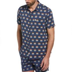 риза,с,къс,ръкав,мъжки,ризи,original,penguin,ev,rainbow,stripe,short,sleeve,shirt,multicolor