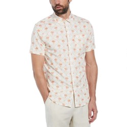 риза,с,къс,ръкав,мъжки,ризи,original,penguin,ev,twill,palm,tiles,short,sleeve,shirt,white