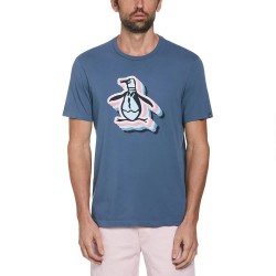 тениска,мъжки,тениски,original,penguin,graphic,4d,pete,short,sleeve,t,shirt,bering,sea,(blue)