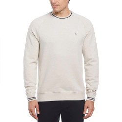 блуза,мъжки,пуловери,original,penguin,jaspe,loop,back,terry,crewneck,sweatshirt,beige