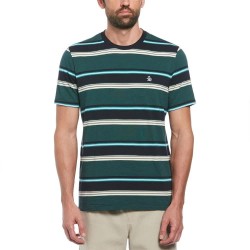 тениска,мъжки,тениски,original,penguin,yarn,dye,ao,stripe,short,sleeve,t,shirt,green