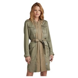 рокля,дамски,поли,и,рокли,g,star,field,long,sleeve,midi,dress,green