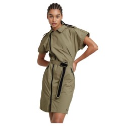 рокля,дамски,поли,и,рокли,g,star,perfecto,short,sleeve,short,dress,green