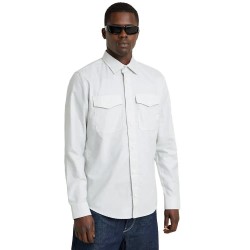 риза,с,дълъг,ръкав,мъжки,ризи,g,star,marine,long,sleeve,shirt,oyster,blue,white,oxford,(blue)
