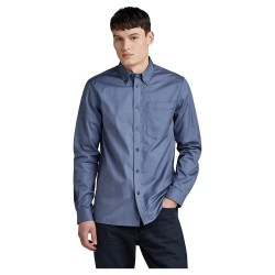риза,с,дълъг,ръкав,мъжки,ризи,g,star,one,pkt,long,sleeve,shirt,blue,(vintage,indigo)