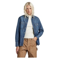риза,с,дълъг,ръкав,дамски,блузи,дамски,ризи,g,star,regular,long,sleeve,shirt,blue