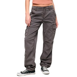 панталони,дамски,панталони,superdry,low,rise,straight,cargo,cargo,pants,grey