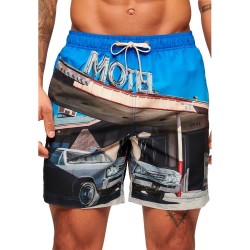 бански,гащета,мъжки,бански,костюми,superdry,photographic,17´´,swimming,shorts,motel,blues
