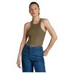 тениска,дамски,тениски,g,star,italian,army,ultra,sleeveless,t,shirt,brown,(dark,shamrock)