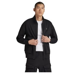 блуза,мъжки,пуловери,g,star,rovic,through,loose,full,zip,sweatshirt,black