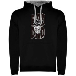 суичър,мъжки,пуловери,kruskis,bad,dad,two,colour,hoodie,black,grey,(black)