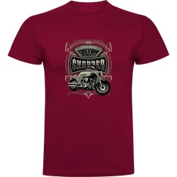 тениска,мъжки,тениски,kruskis,custom,chopper,short,sleeve,t,shirt,dark,red,(red)