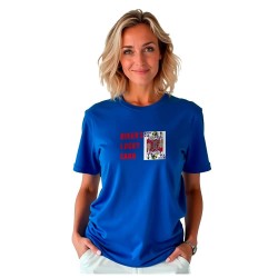 тениска,дамски,тениски,kruskis,lucky,card,short,sleeve,t,shirt,blue,(royal,blue)
