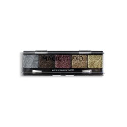 очна,линия,magic,studio,essentials,pressed,glitter,eyeshadow,palette,black,(black)
