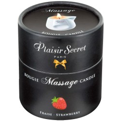 хигиена,тяло,plaisir,secret,strawberry,massage,candle,white,(black)