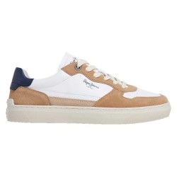 маратонки,мъжки,маратонки,pepe,jeans,camden,nature,trainers,brown,white,(tobacco,brown)