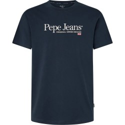 тениска,мъжки,тениски,pepe,jeans,albert,short,sleeve,t,shirt,dulwich,blue,(blue)