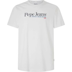 тениска,мъжки,тениски,pepe,jeans,albert,short,sleeve,t,shirt,white