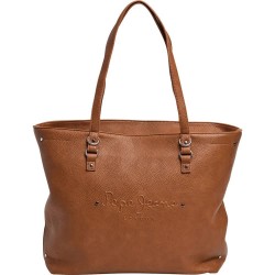 пазарска,чанта,всички,чанти,pepe,jeans,bella,icon,shopper,bag,tan,brown,(brown)