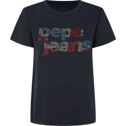 тениска,дамски,тениски,pepe,jeans,fernandine,short,sleeve,t,shirt,grey