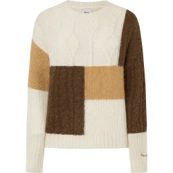 блуза,дамски,пуловери,дамски,плетени,дрехи,pepe,jeans,hilary,sweater,white