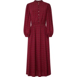 рокля,дамски,поли,и,рокли,pepe,jeans,omera,long,sleeve,long,dress,red