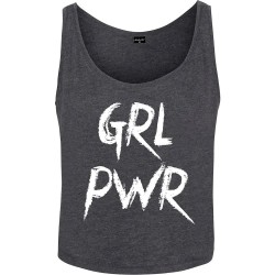 тениска,дамски,тениски,miss,tee,grl,pwr,sleeveless,t,shirt,grey,(charcoal)