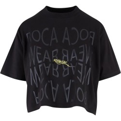 тениска,дамски,тениски,just,rhyse,backprint,short,sleeve,t,shirt,black,(black)