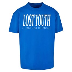 Юношеска тениска Lost youth International short sleeve T-shirt - Blue (Cobalt Blue) юношеска,тениска,мъжки,тениски,lost,youth,international,short,sleeve,t,shirt,blue,(cobalt,blue)