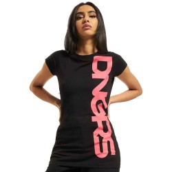 тениска,дамски,тениски,dangerous,dngrs,classic,short,sleeve,t,shirt,black