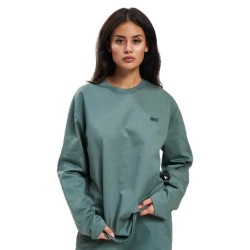 тениска,дамски,тениски,def,logo,long,sleeve,t,shirt,green