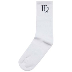 чорапи,мъжки,чорапи,def,zodiac,socks,white,black,virgo,(white)