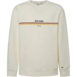блуза,мъжки,пуловери,pepe,jeans,sander,sweatshirt,off,white,(white)