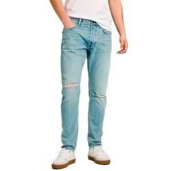 мъжки,панталони,pepe,jeans,tinted,tapered,fit,jeans,blue