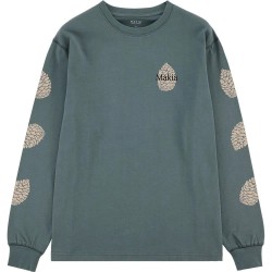 тениска,мъжки,тениски,makia,cones,long,sleeve,t,shirt,grey