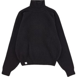 блуза,дамски,пуловери,дамски,плетени,дрехи,makia,sara,high,neck,sweater,black