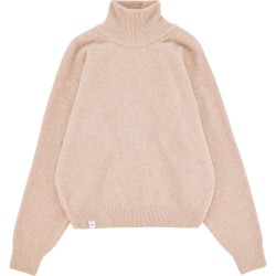 блуза,дамски,пуловери,дамски,плетени,дрехи,makia,sara,high,neck,sweater,beige,(light,beige)