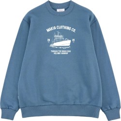 блуза,мъжки,пуловери,makia,urho,sweatshirt,ocean,blue,(blue)