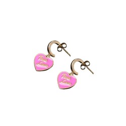 бижутерия,chiara,ferragni,j19avi08,earrings,pink,(pink)