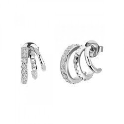 бижутерия,police,pejle2010412,earrings,silver,(grey)
