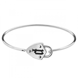 бижутерия,police,pejlg2009912,bracelet,silver,(grey)