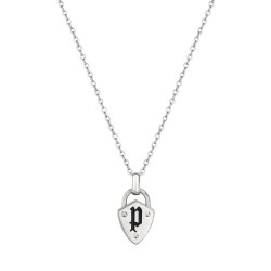 бижутерия,police,pejln2009922,necklace,silver,(grey)