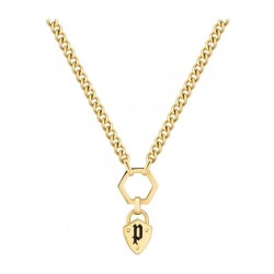бижутерия,police,pejln2009941,necklace,golden